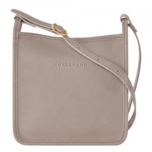 Torba Crossbody Longchamp Le Foulonné S Damskie Szare | SN-LCMP47861