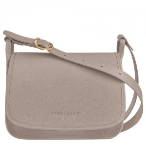 Torba Crossbody Longchamp Le Foulonné S Damskie Szare | SN-LCMP47864