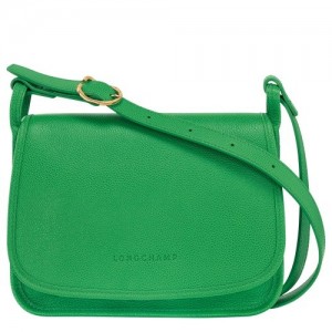 Torba Crossbody Longchamp Le Foulonné S Damskie Zielone | SN-LCMP47865