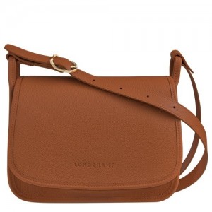 Torba Crossbody Longchamp Le Foulonné S Damskie Brązowe | SN-LCMP47867