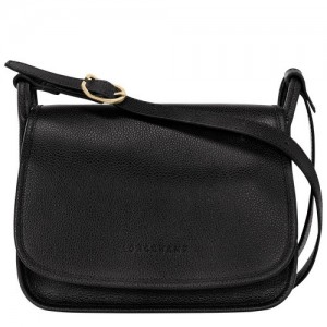 Torba Crossbody Longchamp Le Foulonné S Damskie Czarne | SN-LCMP47868