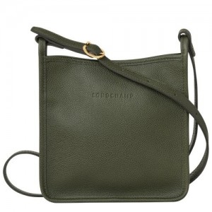 Torba Crossbody Longchamp Le Foulonné S Damskie Khaki | SN-LCMP47927