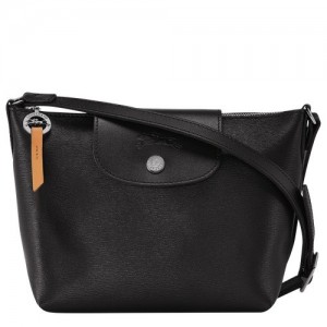Torba Crossbody Longchamp Le Pliage City Xs Damskie Czarne | SN-LCMP47831