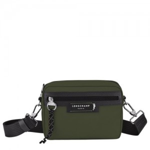 Torba Crossbody Longchamp Le Pliage Energy S Camera Męskie Khaki | SN-LCMP49067