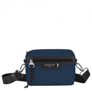 Torba Crossbody Longchamp Le Pliage Energy S Camera Męskie Granatowe | SN-LCMP49069