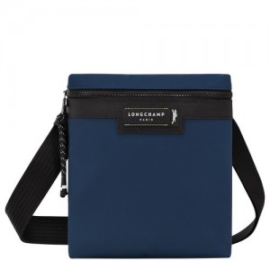 Torba Crossbody Longchamp Le Pliage Energy S Męskie Granatowe | SN-LCMP49074