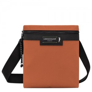 Torba Crossbody Longchamp Le Pliage Energy S Męskie Brązowe | SN-LCMP49076