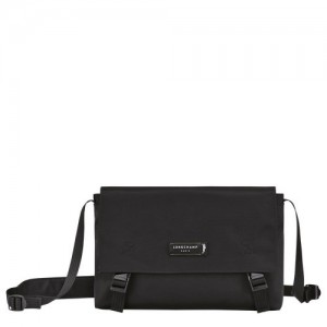 Torba Crossbody Longchamp Le Pliage Energy L Damskie Czarne | SN-LCMP47836