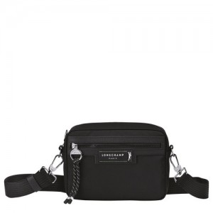 Torba Crossbody Longchamp Le Pliage Energy S Camera Damskie Czarne | SN-LCMP47840