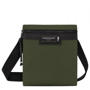 Torba Crossbody Longchamp Le Pliage Energy S Damskie Khaki | SN-LCMP47899