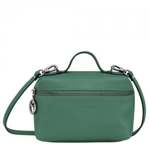 Torba Crossbody Longchamp Le Pliage Xtra Xs Vanity Damskie Oliwkowe | SN-LCMP47887
