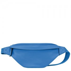 Torba Na Talię Longchamp 3d M Damskie Jasny Niebieskie | SN-LCMP48084