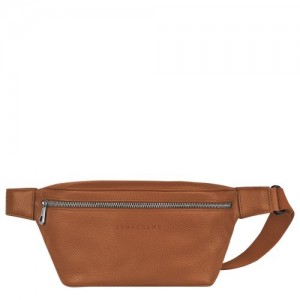 Torba Na Talię Longchamp Le Foulonné Damskie Brązowe | SN-LCMP48085