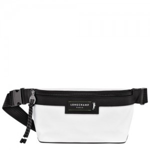 Torba Na Talię Longchamp Le Pliage Energy M Damskie Białe | SN-LCMP48087