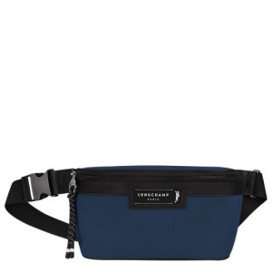Torba Na Talię Longchamp Le Pliage Energy M Damskie Granatowe | SN-LCMP48088
