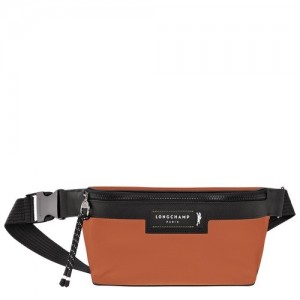 Torba Na Talię Longchamp Le Pliage Energy M Damskie Brązowe | SN-LCMP48099