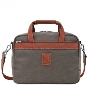 Torby Podróżne Longchamp Boxford S Damskie Brązowe | SN-LCMP48525