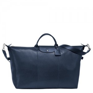 Torby Podróżne Longchamp Le Foulonné S Męskie Granatowe | SN-LCMP49303