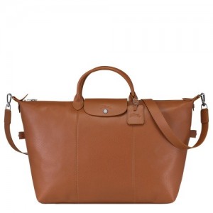 Torby Podróżne Longchamp Le Foulonné S Damskie Brązowe | SN-LCMP48500