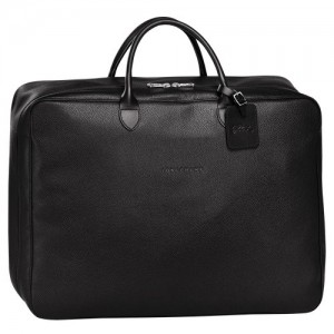 Torby Podróżne Longchamp Le Foulonné S Damskie Czarne | SN-LCMP48523
