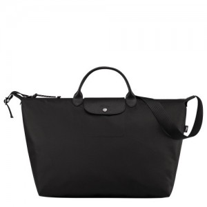 Torby Podróżne Longchamp Le Pliage Energy S Męskie Czarne | SN-LCMP49350