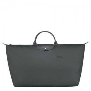 Torby Podróżne Longchamp Le Pliage Green M Damskie Jasny Szare | SN-LCMP48527
