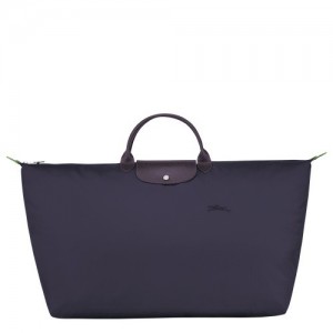 Torby Podróżne Longchamp Le Pliage Green M Damskie Granatowe | SN-LCMP48550