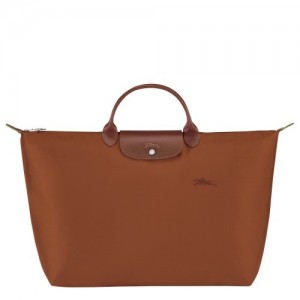 Torby Podróżne Longchamp Le Pliage Green S Damskie Brązowe | SN-LCMP48526