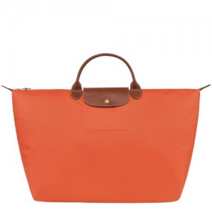 Torby Podróżne Longchamp Le Pliage Original S Damskie Pomarańczowe | SN-LCMP48543