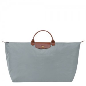 Torby Podróżne Longchamp Le Pliage Original M Damskie Szare | SN-LCMP48547