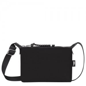 Torby Przez Ramię Longchamp Le Pliage Energy Damskie Czarne | SN-LCMP48018
