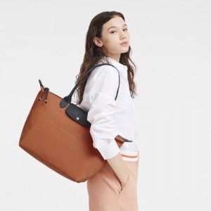 Torby Przez Ramię Longchamp Le Pliage Energy L Tote Damskie Brązowe | SN-LCMP48033