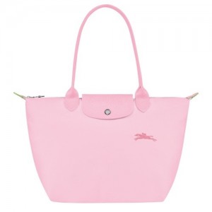 Torby Przez Ramię Longchamp Le Pliage Green M Tote Damskie Różowe | SN-LCMP47967