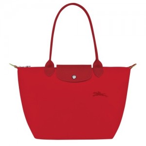 Torby Przez Ramię Longchamp Le Pliage Green M Tote Damskie Różowe | SN-LCMP48035
