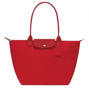 Torby Przez Ramię Longchamp Le Pliage Green L Tote Damskie Różowe | SN-LCMP48038