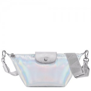 Torby Przez Ramię Longchamp Le Pliage Kolekcja Xs Damskie Srebrne | SN-LCMP48074