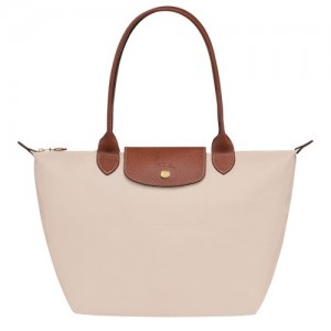 Torby Przez Ramię Longchamp Le Pliage Original M Tote Damskie Beżowe | SN-LCMP47978