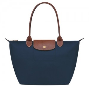 Torby Przez Ramię Longchamp Le Pliage Original M Tote Damskie Granatowe | SN-LCMP47979