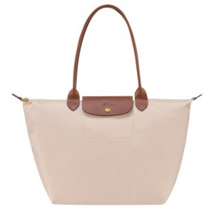 Torby Przez Ramię Longchamp Le Pliage Original L Tote Damskie Beżowe | SN-LCMP47981