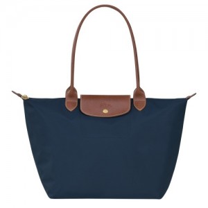 Torby Przez Ramię Longchamp Le Pliage Original L Tote Damskie Granatowe | SN-LCMP47982
