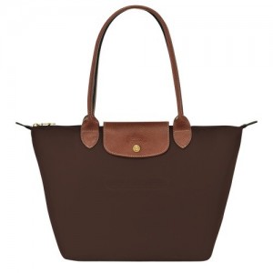 Torby Przez Ramię Longchamp Le Pliage Original M Tote Damskie Czekolada | SN-LCMP48043