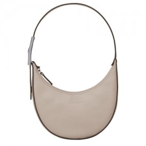 Torby Przez Ramię Longchamp Roseau Essential S Hobo Damskie Beżowe | SN-LCMP48007