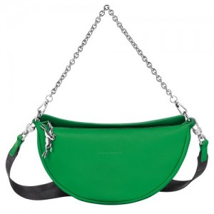 Torby Przez Ramię Longchamp Smile S Damskie Zielone | SN-LCMP47984