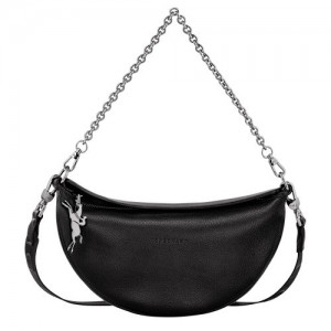 Torby Przez Ramię Longchamp Smile S Damskie Czarne | SN-LCMP47985