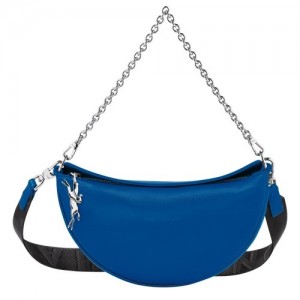 Torby Przez Ramię Longchamp Smile S Damskie Niebieskie | SN-LCMP48049