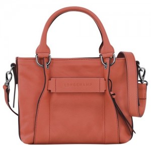 Torebka Longchamp 3d S Damskie Brązowe | SN-LCMP47757