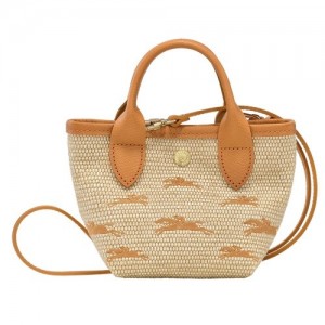 Torebka Longchamp Le Panier Pliage Xs Basket Damskie Morelowe | SN-LCMP47789