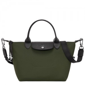 Torebka Longchamp Le Pliage Energy S Damskie Khaki | SN-LCMP47811