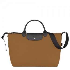 Torebka Longchamp Le Pliage Energy Xl Damskie Brązowe | SN-LCMP47794