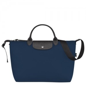 Torebka Longchamp Le Pliage Energy Xl Męskie Granatowe | SN-LCMP49172